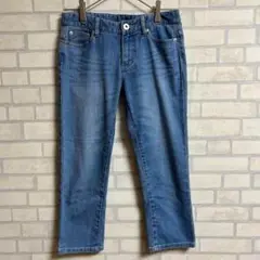 【ミッシェルクラン】 レディースジーンズ　ジーパン　クロップドパンツ　サイズ36