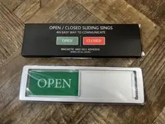 OPEN / CLOSED SLIDING SIGNS