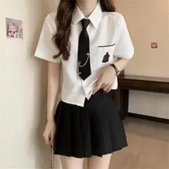 フォロ割⭕️コスプレ 制服 Sサイズ 3点セット ネクタイ スカート