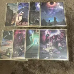 黒ウィズ　ミニ色紙　オンラインくじ