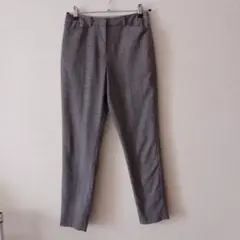 レディース　NATURAL BEAUTY BASIC チェック柄パンツ Sサイズ