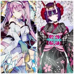 FGO 最終再臨画集 アイドル霊衣エウリュアレ&アイドル霊衣酒呑童子