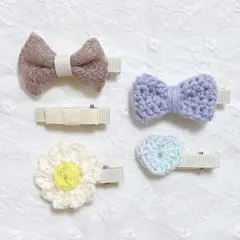 【特別価格】5本セット ヘアクリップ (送料込/匿名配送)