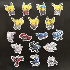 ポケモン　アソートシール　ボスごっこピカチュウ