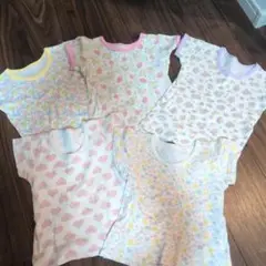 ベビー　半袖肌着 5枚セット 90 女の子
