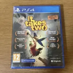 PS4 It Takes Two 輸入版　新品未開封