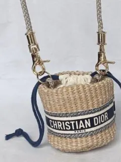 新品 　ノベルティ　ストローポーチ ミニショルダーバッグ-箱付