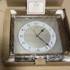 壁掛け時計　SEIKO クォーツクロック　レトロ　※未使用・難有