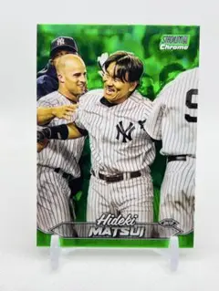 2024 Topps Stadium Chrome GREEN 松井秀喜