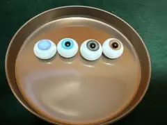 〈新品未使用〉グラスアイ　16mm シングル