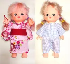ハンドメイド メルちゃん服 浴衣 パジャマ ⑮