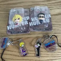 【新品未開封】HUNTER×HUNTER チャーム ちみメガ ゴン＆イルミ HUNTER×HUNTER】イルミ ちみメガ マスコット キーホルダー