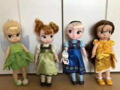 アニメータードール ディズニー プリンセス Disney 4体セット