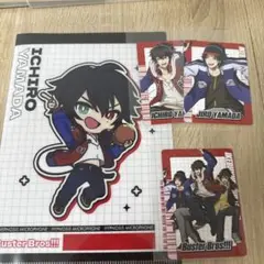 ヒプノシスマイク　山田一郎　二郎　三郎　ウェンディーズ　クリアファイル　カード