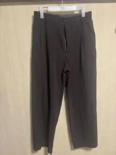 MORRIS & SONS ダークブラウン ワイドパンツ
