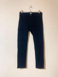 BROWNY STANDARD ネイビー スリムフィット チノパン