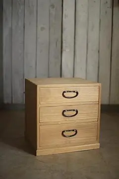 古い小引き出し3段