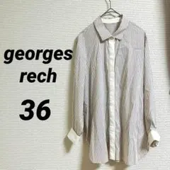 【ジョルジュレッシュ】 トップス シャツ ブラウス ストライプ オフィス 上品