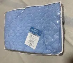 【新品未使用】水色 敷きパット　キルト　日本製　シングル