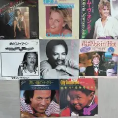 80's ポップスEPレコード8枚セット