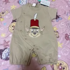 ダンボ　ティモシー　50cm 60cm 半袖　ロンパース