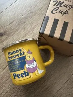 新品！　プーさん　ホーロー　マグカップ　380ml