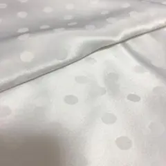 アパレル布　3M 白水玉　生地