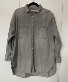 美品 アッパーハイツ デニムシャツ プルミエアロンディスモン別注