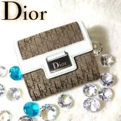 さとう様専用Christian Dior メタルプレート 総トロッター 折り財布