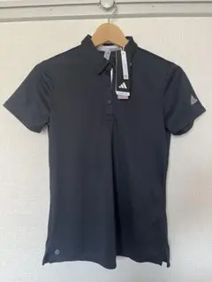 新品　アディダス　adidas ゴルフ ポロシャツ　ブラック　黒　M