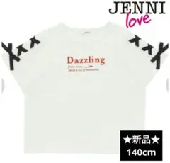 ⭐️新品⭐️タグ付 JENNIlove ジェニィラブ 半袖 Tシャツ 袖リボン