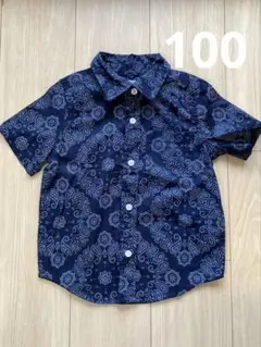 babyGap バンダナ柄 シャツ 3T