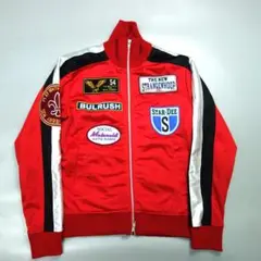 5408 オズファースト ピンボール ワッペン ジャージ トラックジャケット