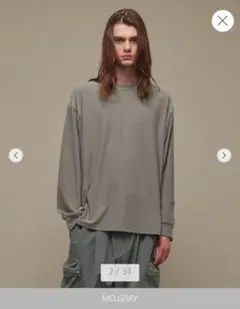 ユナイテッドアローズ　ロングスリーブ クールネック T シャツ定価13,200
