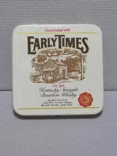 小物入れ EARLY TIMES アーリータイムズ 旧ラベル レトロ