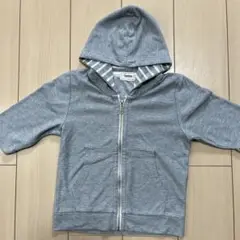 gembony スエットパーカー　5分丈　130㎝