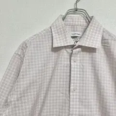 ◎Calvin Klein メンズ　長袖ボタンダウンシャツ　L D3X5