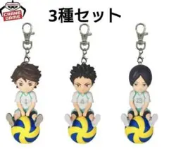 ハイキュー プチッとのりマス　vol.3 全3種 青葉城西 及川 岩泉 国見
