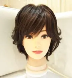 断熱美女ウィッグI型つむじ地肌✨深田恭子❣️艶髪ゆる巻きUQ✨美人ロングカール✨