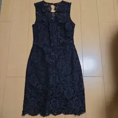 BANANA REPUBLIC ネイビー レース ワンピース サイズ2