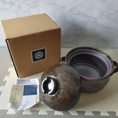 新品未使用箱入り 自宅保管　たち吉 炊飯専用 土鍋白刷毛目3合 新品未使用箱入り 自宅保管 たち吉 炊飯専用 土鍋白刷毛目3合