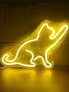 【新品】ネオンサイン『ネコ』LEDライト