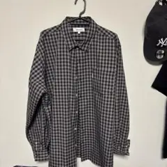 MONO-MART チェック柄 長袖シャツ L