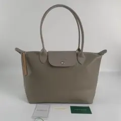 新品 ロンシャン プリアージュ シティ ショルダーバッグ ベージュ-M