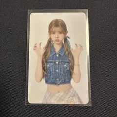 NiziU リク NiziUniverse popup 特典 トレカ