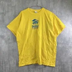 Habitat for Humanity ロゴTシャツ イエロー GILDAN