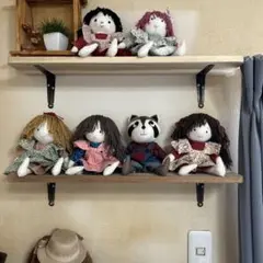 手作り着せ替え人形（複数色）