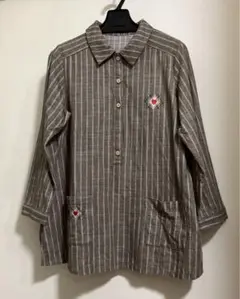 【LUAR】プルオーバーシャツ L