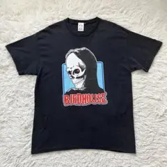 《美品人気早い者勝ち》バードハウスbirdhouseビッグ死神プリントtシャツ