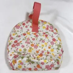 美品✨花柄 哺乳瓶ケース ポーチ 外出 ベビー 小物入れ ファスナー